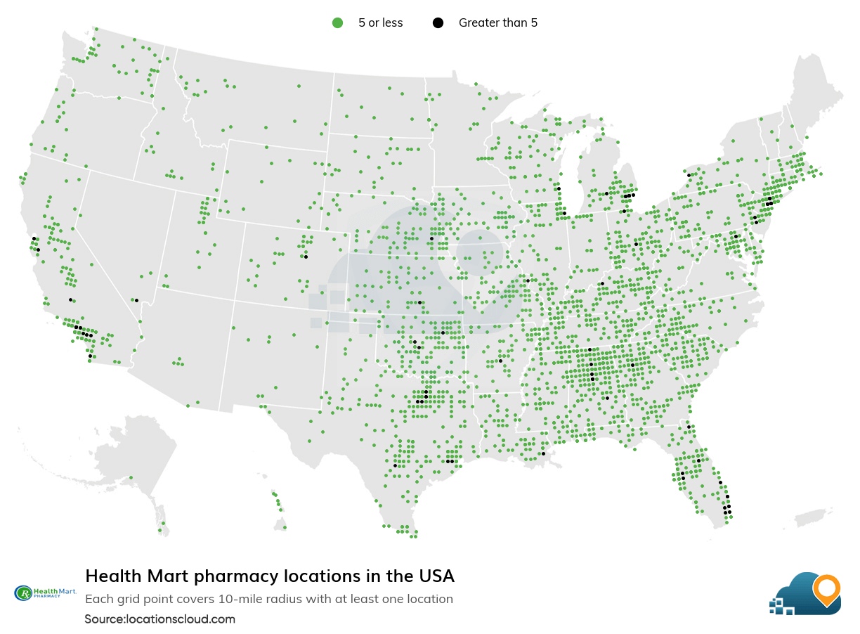 LocationsCloud Map