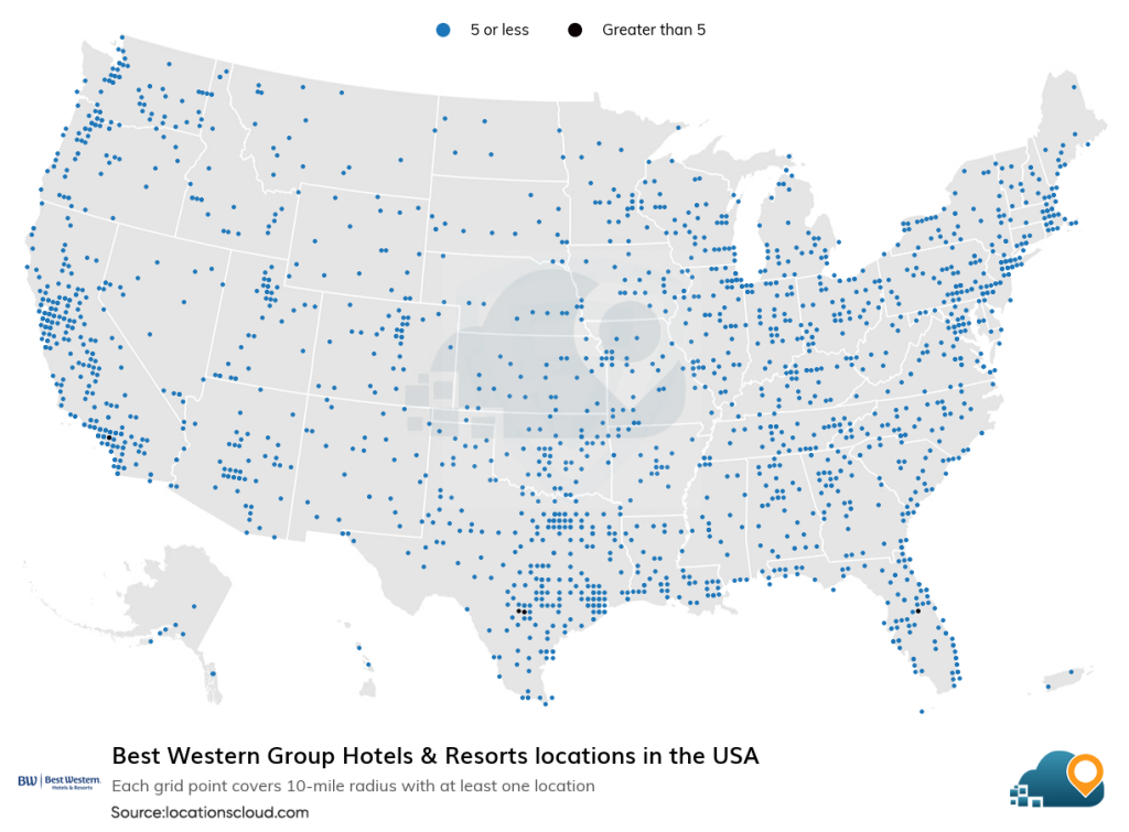 Best_Western_Group_Hotels_and_Resorts_USA_Map