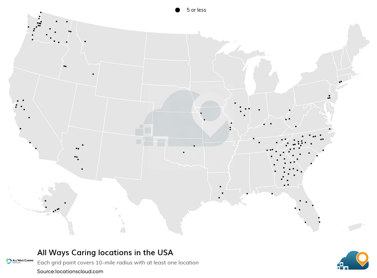 All_Ways_Caring_USA_Map