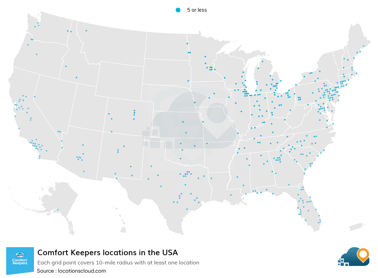 Comfort_Keepers_USA_Map