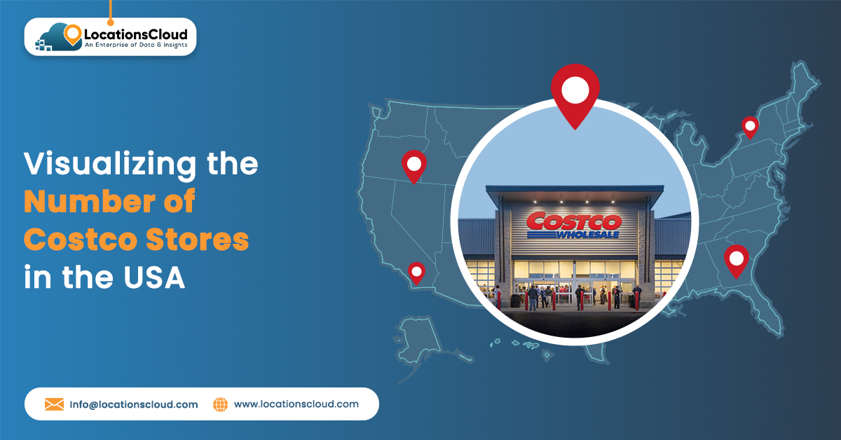 Visualizing the Number of Costco Stores in the USA
